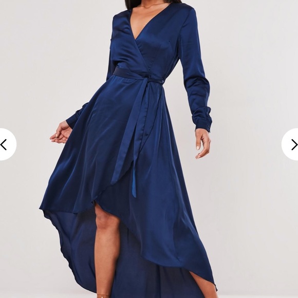 NWT missguided  high low midi dress - Picture 1 of 6
